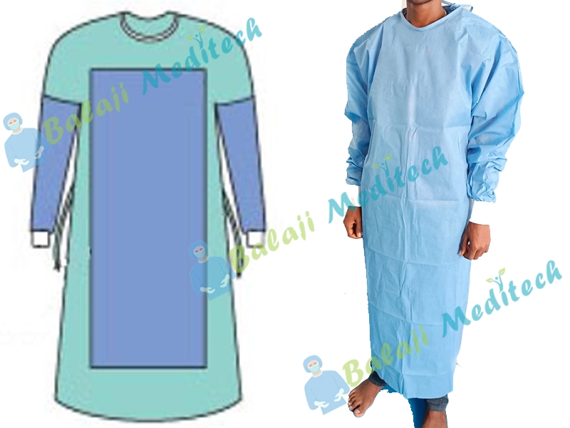 Back Tie Reinforced Surgeon Gown