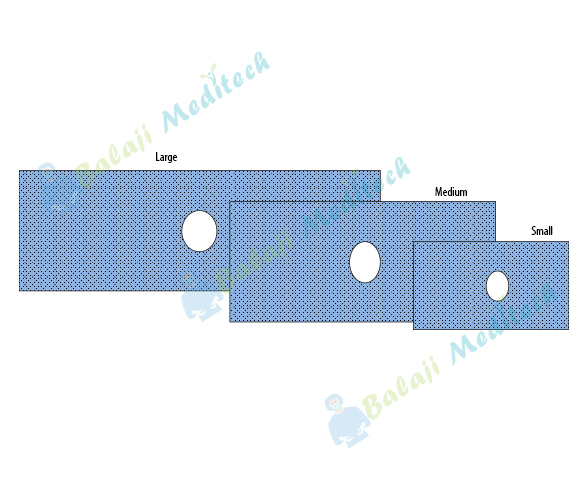 Centre Hole Sheet Large/Medium/ Small